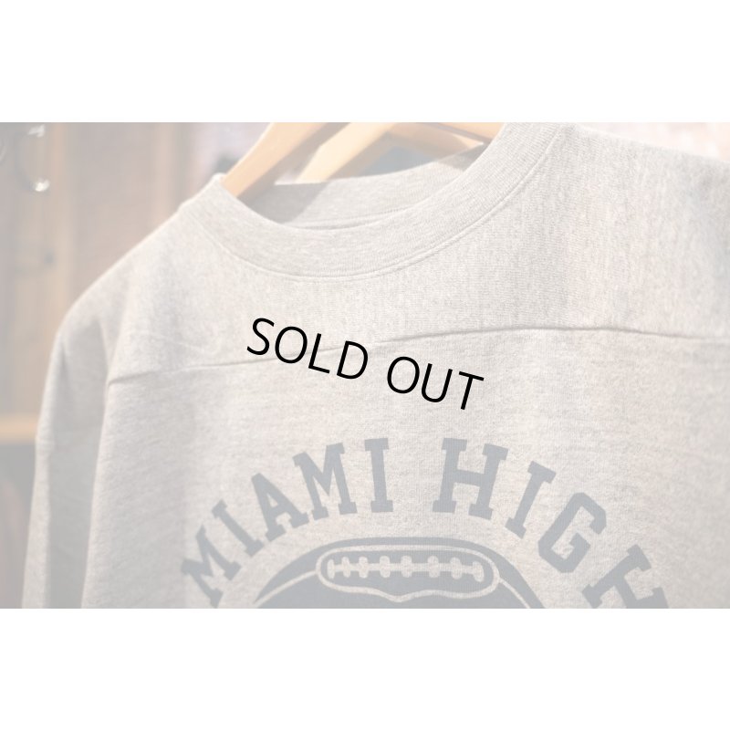 画像4: WARE HOUSE Lot.4063 7分袖フットボールT "MIAMI HIGH"