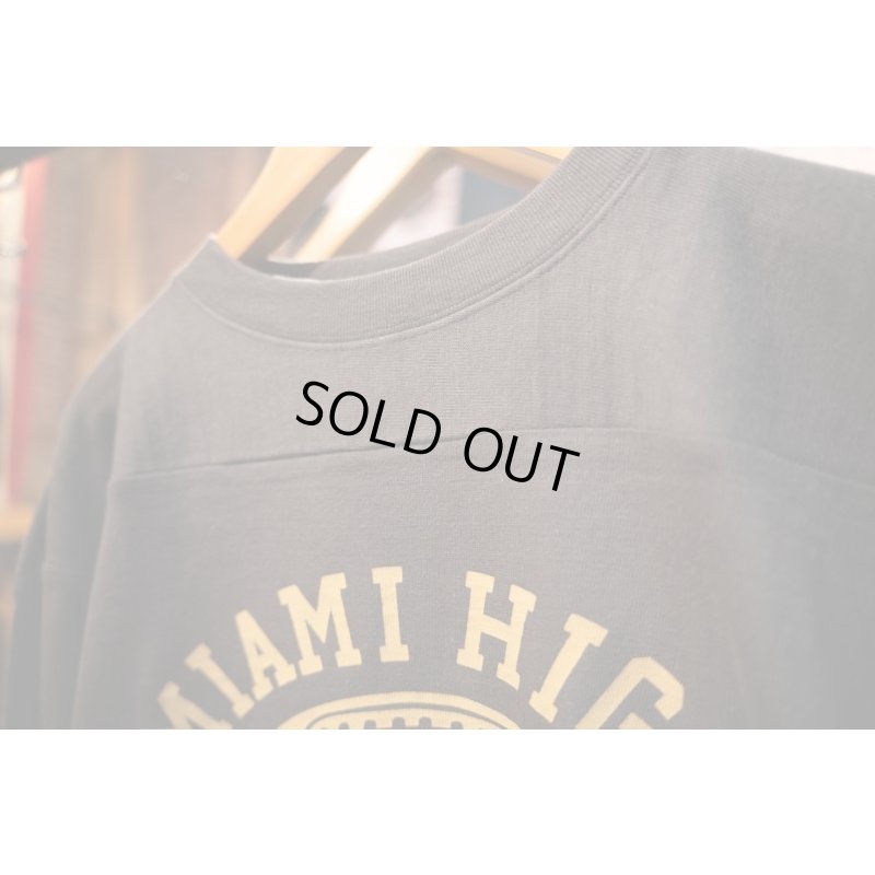 画像10: WARE HOUSE Lot.4063 7分袖フットボールT "MIAMI HIGH"