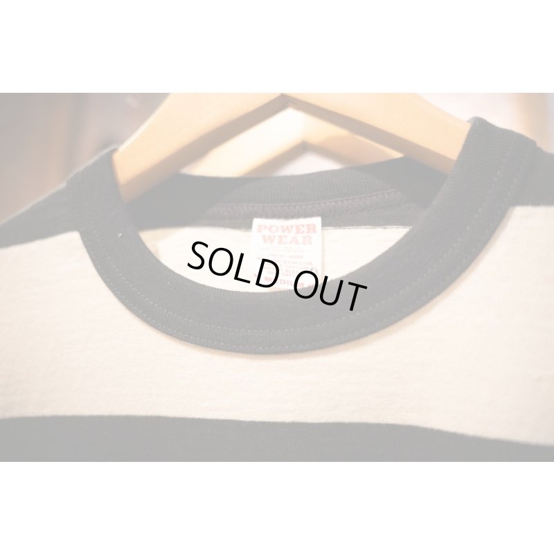 画像4: FREEWHEELERS #2225015 -POWER WEAR- "HORIZONTAL STRIPED" SET-IN LONG SLEEVE T-SHIRT