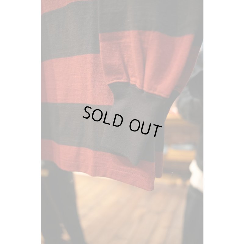 画像11: FREEWHEELERS #2225015 -POWER WEAR- "HORIZONTAL STRIPED" SET-IN LONG SLEEVE T-SHIRT