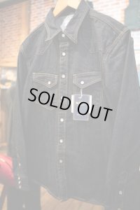 FLAT HEAD FN-SDW-001L "10oz DENIM WESTERN SHIRT"