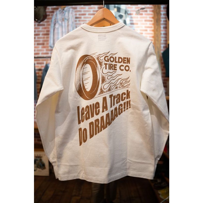 画像3: WEST RIDE PT.LS.TEE22-04 LONG SLEEVE TEE "LEAVE A TRACK"