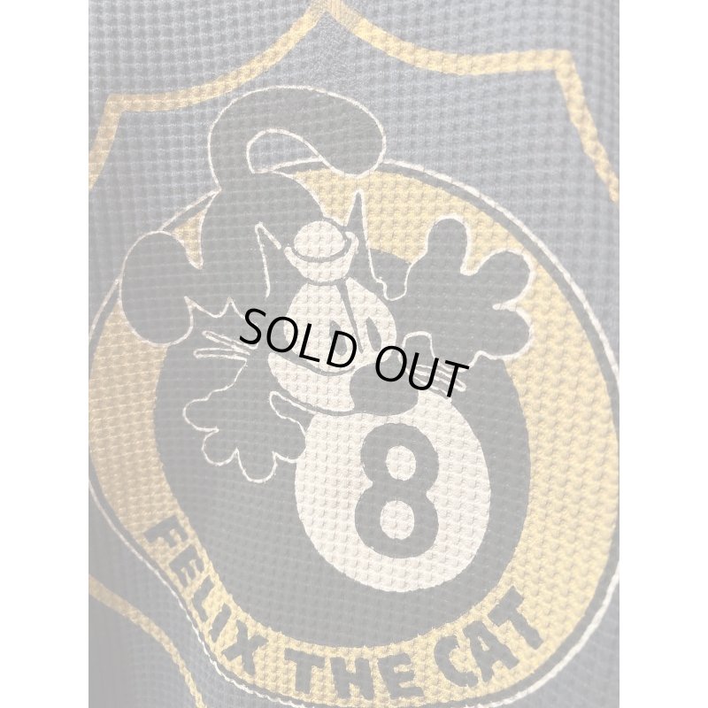 画像5: TOYS McCOY TMC2359 BIG WAFFLE CREW NECK SHIRT FELIX THE CAT "8 BALL"