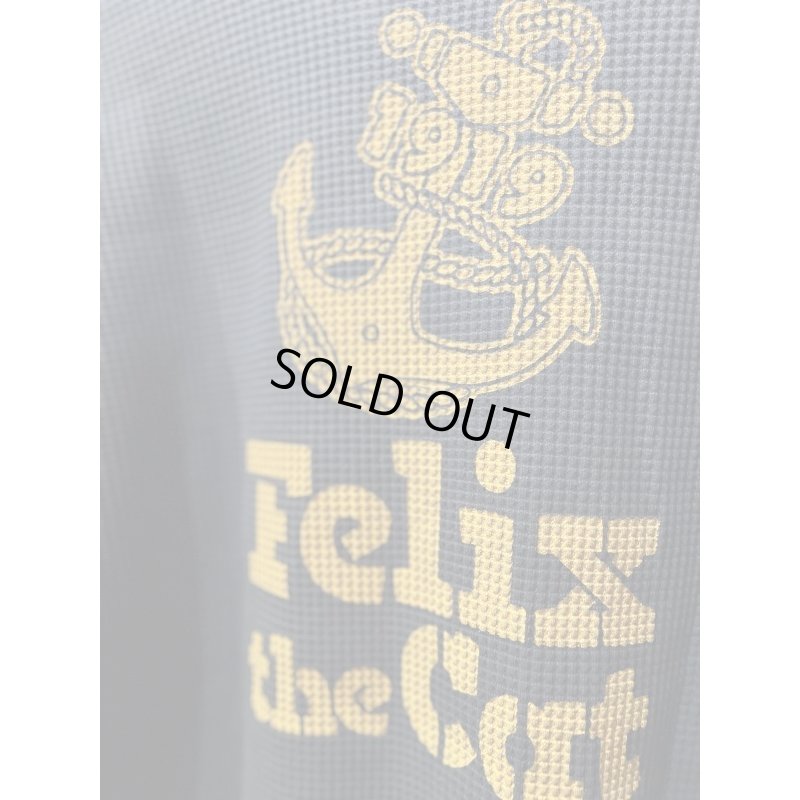 画像7: TOYS McCOY TMC2359 BIG WAFFLE CREW NECK SHIRT FELIX THE CAT "8 BALL"