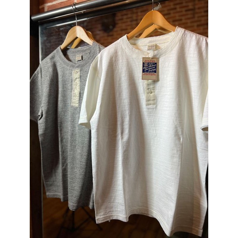 画像1: BUZZ RICKSON'S BR79192 "SLUB YARN HENLY NECK T-SHIRT"