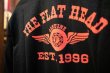 画像13: FLAT HEAD FN-THCL-211 "LONG SLEEVE T-SHIRT - FH FLYING WHEEL" (13)
