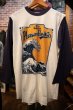 画像2: FREEWHEELERS #2125020 "YOSEMITE NATIONAL PARK" 4/5 SLEEVE FOOTBALL SHIRT (2)