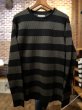 画像2: WEST RIDE AK1612 "CLASSIC RIB BORDER SWEATER" (2)