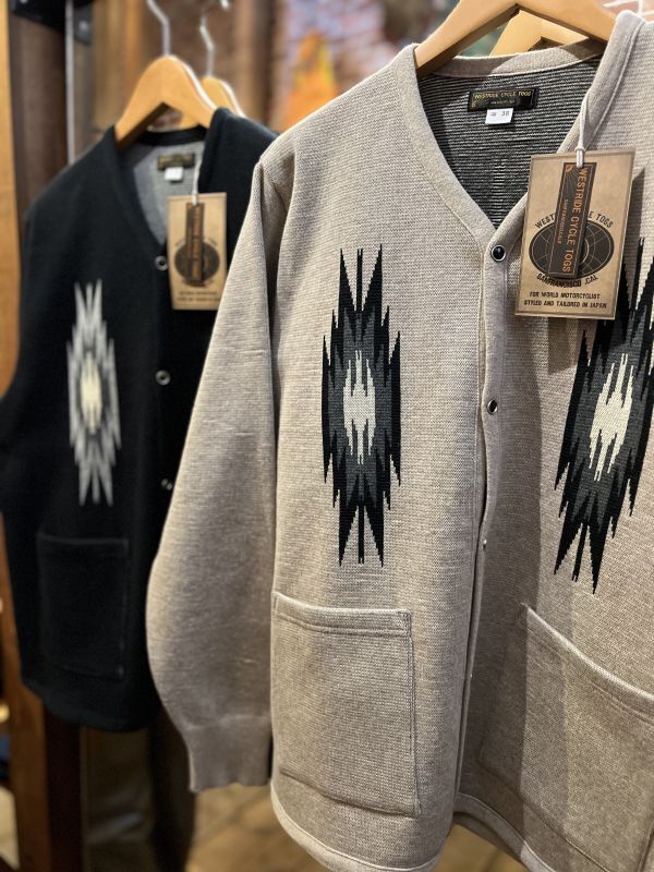 WEST RIDE AKS2302 “NGT NATIVE CARDIGAN” ウエストライド ネイティブ 